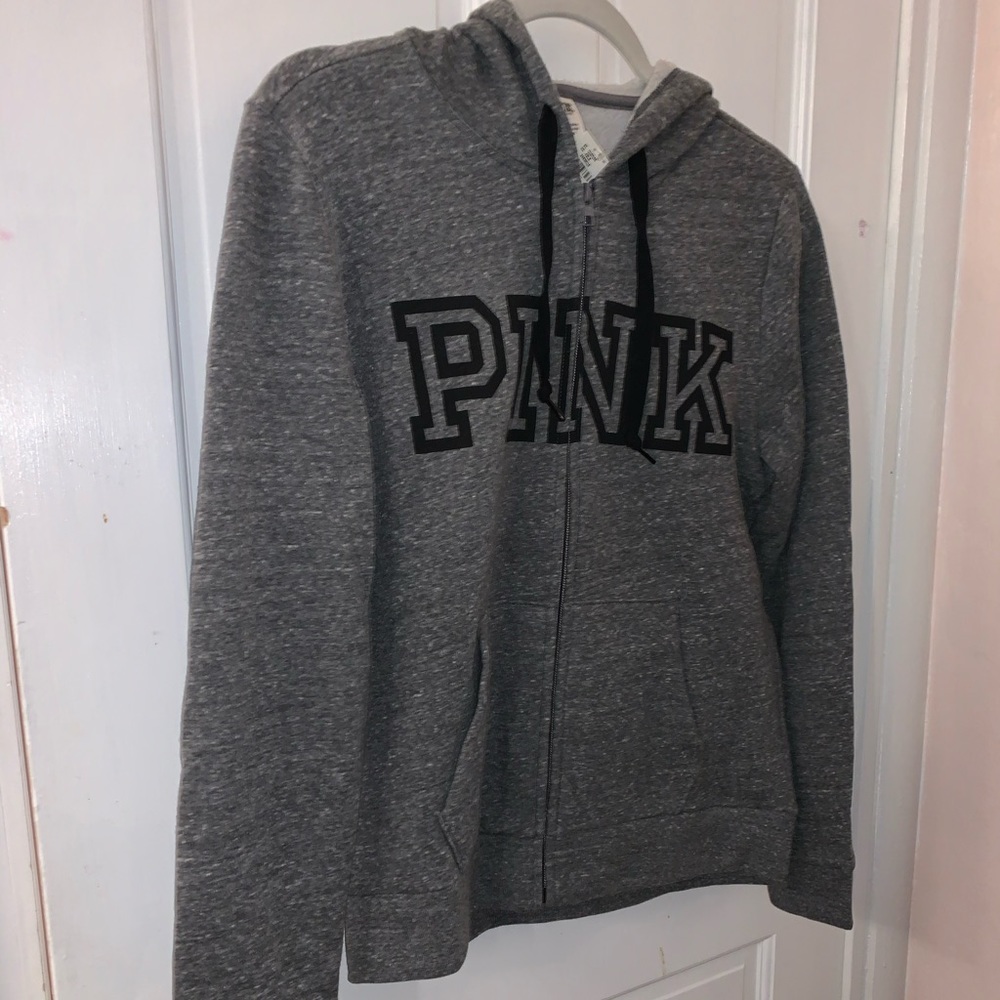 PINK ZIP UP